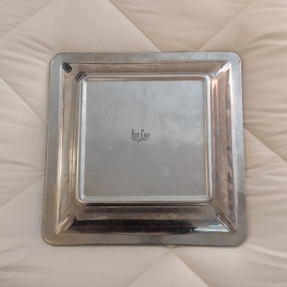 Bon Chef Food Pan Serving Dish Sleek Contemporary Design 12"x 12" - Picture 2 of 12